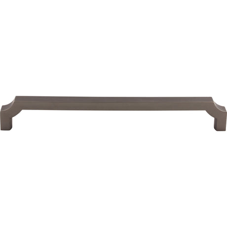Top Knobs TK3028AG Davenport 18" Center to Center Appliance Pull Ash Gray