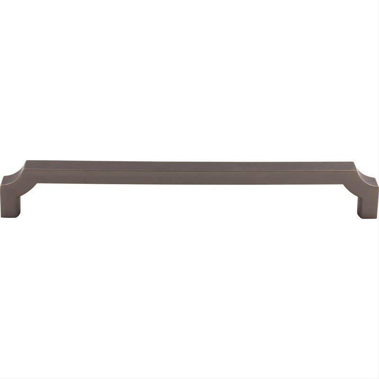 Top Knobs TK3028AG TK3028 Davenport 18" Center to Center Cabinet Pull / Appliance Pull Ash Gray