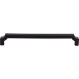 Top Knobs TK3028BLK TK3028 Davenport 18" Center to Center Cabinet Pull / Appliance Pull Flat Black
