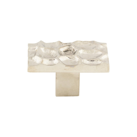 Top Knobs TK303PN Cobblestone 1 7/8" Length Rectangle Knob Polished Nickel