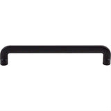 Top Knobs TK3043BLK TK3043 Hartridge 6 5/16" Center to Center Bar Pull Flat Black