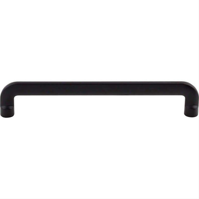 Top Knobs TK3043BLK TK3043 Hartridge 6 5/16" Center to Center Bar Pull Flat Black