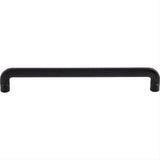 Top Knobs TK3044BLK TK3044 Hartridge 7 9/16" Center to Center Bar Pull Flat Black