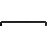 Top Knobs TK3046BLK TK3046 Hartridge 12" Center to Center Bar Pull Flat Black