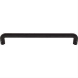Top Knobs TK3047BLK TK3047 Hartridge 12" Center to Center Cabinet Pull / Appliance Pull Flat Black