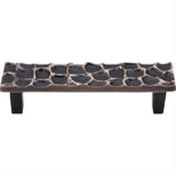 Top Knobs TK304BA TK304 Cobblestone Cabinet Pull 3-3/4" Center to Center Brass Antique