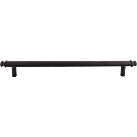 Top Knobs TK3058BLK Julian 12" Center to Center Appliance Pull Flat Black