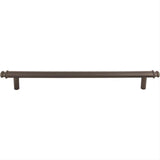 Top Knobs TK3058AG TK3058 Julian 12" Center to Center Cabinet Pull / Appliance Pull Ash Gray