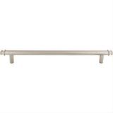 Top Knobs TK3058BSN TK3058 Julian 12" Center to Center Cabinet Pull / Appliance Pull Brushed Satin Nickel