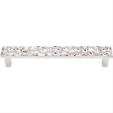 Top Knobs TK306PN TK306 Cobblestone Cabinet Pull 6-5/16" Center to Center Polished Nickel