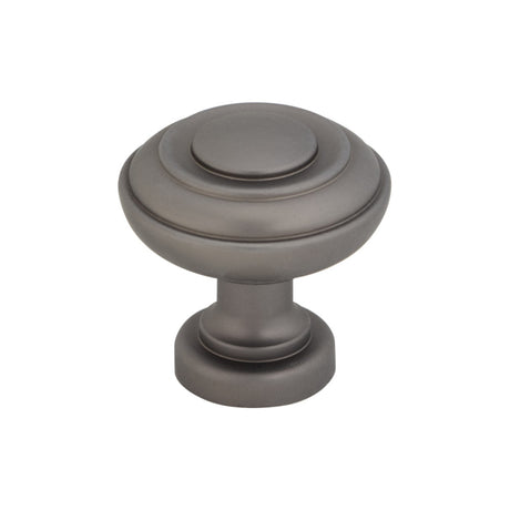Top Knobs TK3070AG Ulster 1 1/4" Diameter Mushroom Knob Ash Gray