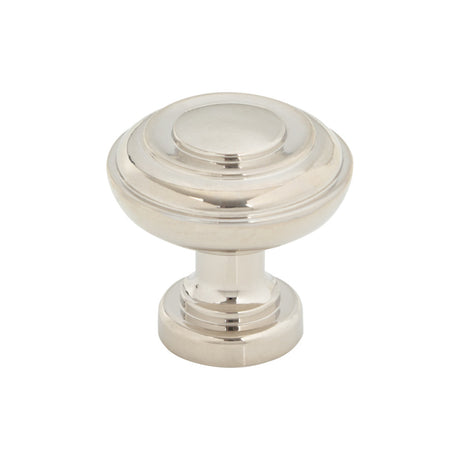 Top Knobs TK3070PN Ulster 1 1/4" Diameter Mushroom Knob Polished Nickel