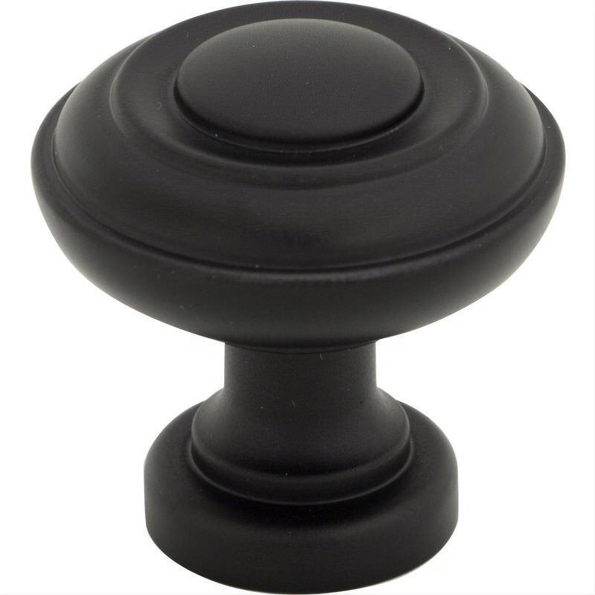 Top Knobs TK3070BLK TK3070 Ulster 1-1/4" Diameter Cabinet Knob Flat Black