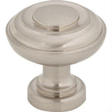 Top Knobs TK3070BSN TK3070 Ulster 1-1/4" Diameter Cabinet Knob Brushed Satin Nickel