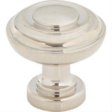 Top Knobs TK3070PN TK3070 Ulster 1-1/4" Diameter Cabinet Knob Polished Nickel