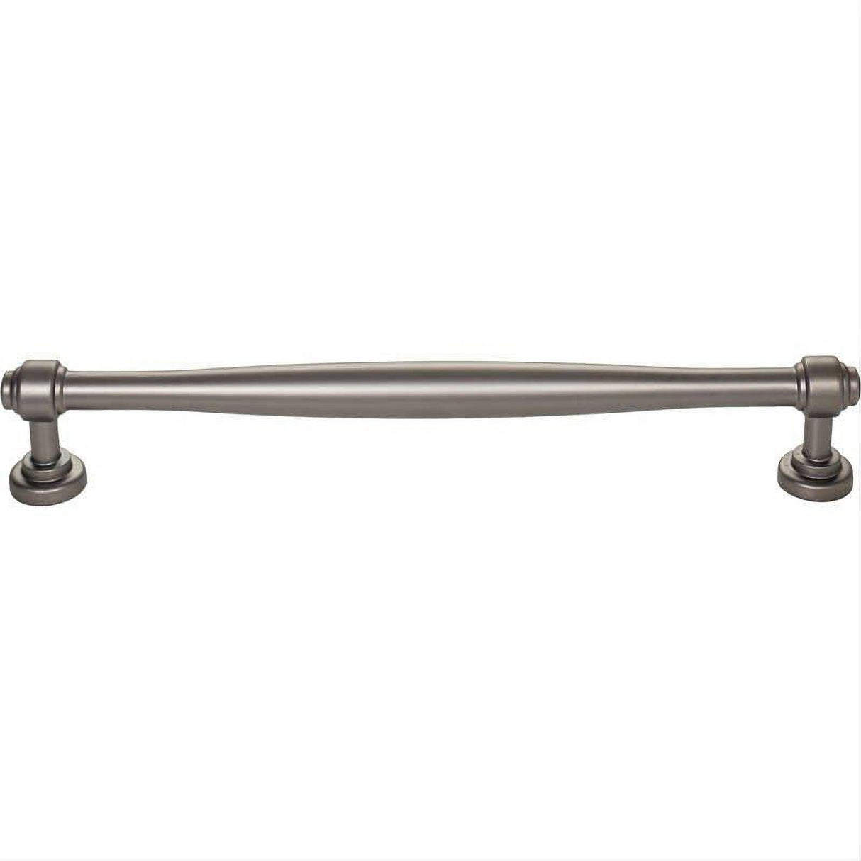 Top Knobs TK3078AG TK3077 Ulster 18" Centers Cabinet Pull / Appliance Pull Ash Gray