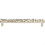 Top Knobs TK307PN TK307 Cobblestone 7 9/16" Center to Center Bar Pull Polished Nickel