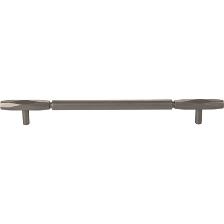 Top Knobs TK3085AG Kingsmill 8 13/16" Center to Center Bar Pull Ash Gray