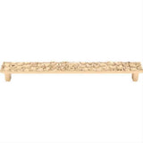 Top Knobs TK308BR TK308 Cobblestone Cabinet Pull 8-13/16" Center to Center Polished Brass
