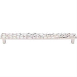 Top Knobs TK308PN TK308 Cobblestone Cabinet Pull 8-13/16" Center to Center Polished Nickel