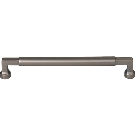 Top Knobs TK3094AG Cumberland 7 9/16" Center to Center Bar Pull Ash Gray