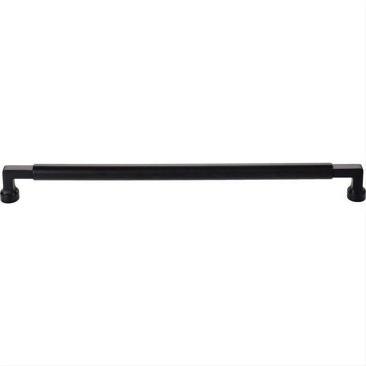 Top Knobs TK3096BLK TK3096 Cumberland 12" Centers Bar Pull Flat Black