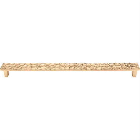 Top Knobs TK309BR TK309 Cobblestone Cabinet Pull 12 9/16" Center to Center Polished Brass