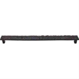 Top Knobs TK309CB TK309 Cobblestone Cabinet Pull 12 9/16" Center to Center Coal Black