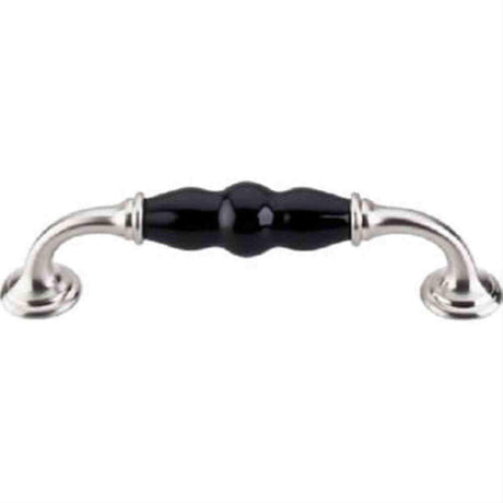 Top Knobs TK310BSN Ceramic D-Pull 5-1/16" Center to Center Brushed Satin Nickel