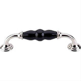 Top Knobs TK310PN Ceramic D-Pull 5-1/16" Center to Center Polished Nickel