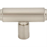 Top Knobs TK3111BSN TK3111 Clarence 2" Length Bar Cabinet Knob Brushed Satin Nickel
