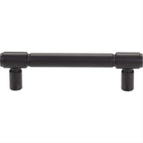 Top Knobs TK3112BLK TK3112 Clarence 3-3/4" Centers Bar Pull Flat Black