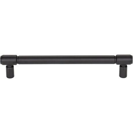 Top Knobs TK3114BLK Clarence 6 5/16" Center to Center Bar Pull Flat Black