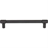 Top Knobs TK3114BLK TK3114 Clarence 6-5/16" Centers Bar Pull Flat Black
