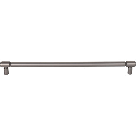 Top Knobs TK3117AG Clarence 12" Center to Center Bar Pull Ash Gray