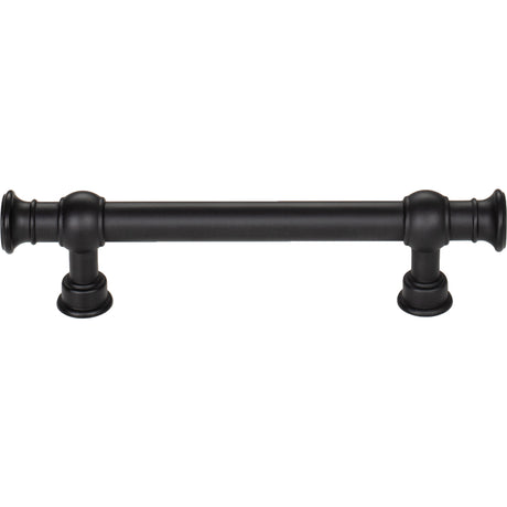 Top Knobs TK3121BLK Ormonde 3 3/4" Center to Center Bar Pull Flat Black