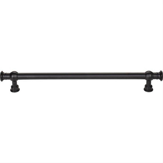 Top Knobs TK3125BLK TK3125 Ormonde 8-13/16" Centers Bar Pull Flat Black