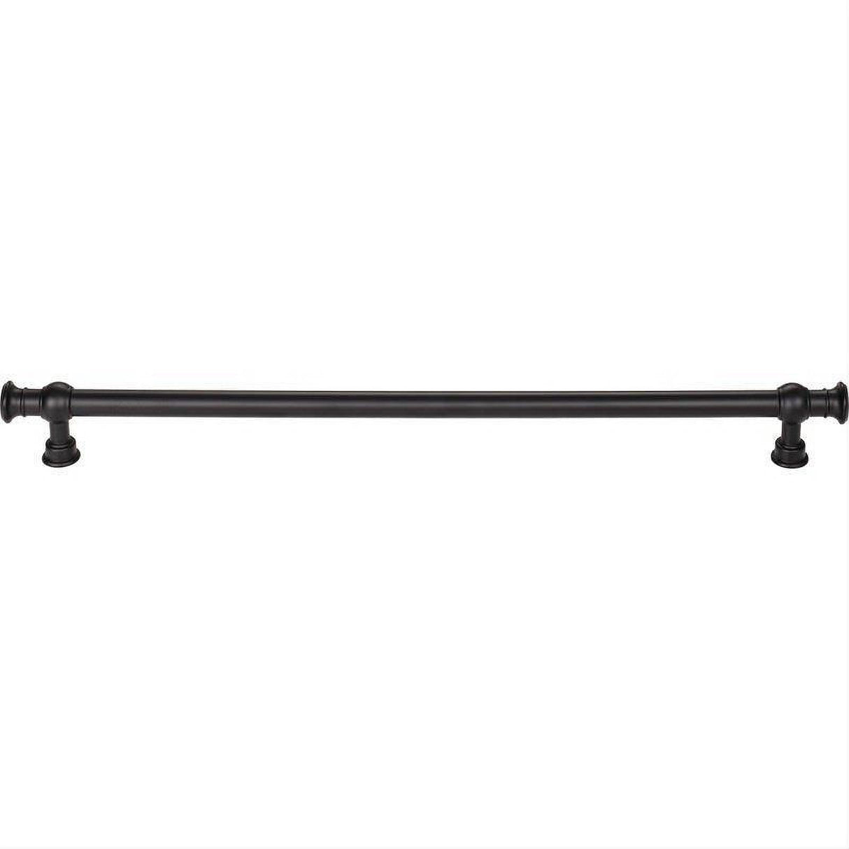 Top Knobs TK3126BLK TK3126 Ormonde 12" Centers Bar Pull Flat Black