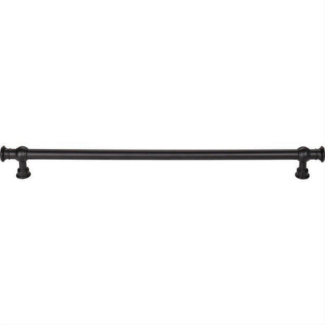 Top Knobs TK3126BLK TK3126 Ormonde 12" Centers Bar Pull Flat Black