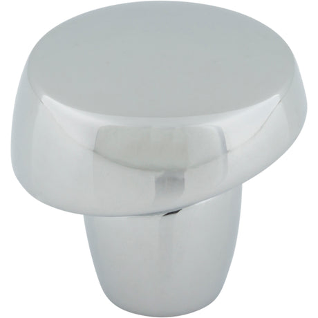 Top Knobs TK3131PC Florham 1 1/4" Diameter Round Knob Polished Chrome