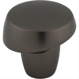 Top Knobs TK3131AG TK3131 Florham Slant Cabinet Knob 1 1/4 Inch Ash Gray