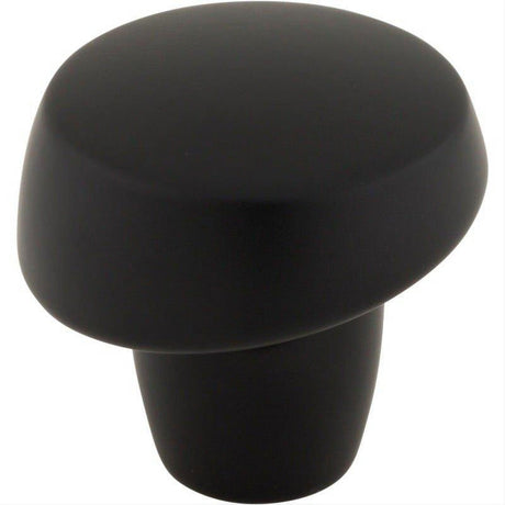 Top Knobs TK3131BLK TK3131 Florham Slant Cabinet Knob 1 1/4 Inch Flat Black
