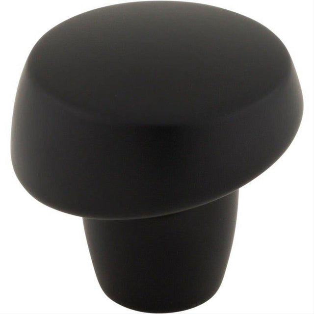 Top Knobs TK3131BLK TK3131 Florham Slant Cabinet Knob 1 1/4 Inch Flat Black