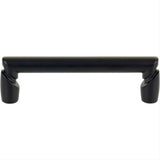 Top Knobs TK3132BLK TK3132 Florham Cabinet Pull 3 3/4 Inch (c-c) Flat Black