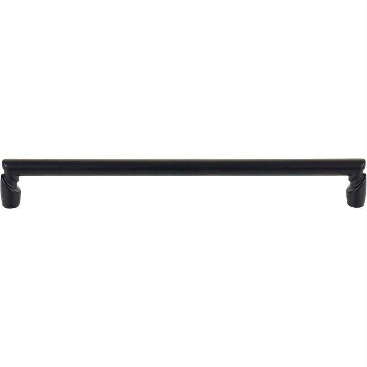 Top Knobs TK3136BLK TK3136 Florham Cabinet Pull 8 13/16 Inch (c-c) Flat Black