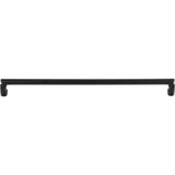 Top Knobs TK3137BLK TK3137 Florham Cabinet Pull 12 Inch (c-c) Flat Black