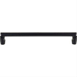Top Knobs TK3138BLK TK3138 Florham Cabinet Pull / Appliance Pull 12 Inch (c-c) Flat Black