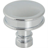 Top Knobs TK3140PC TK3140 Cranford Cabinet Knob 1 1/4 Inch Polished Chrome