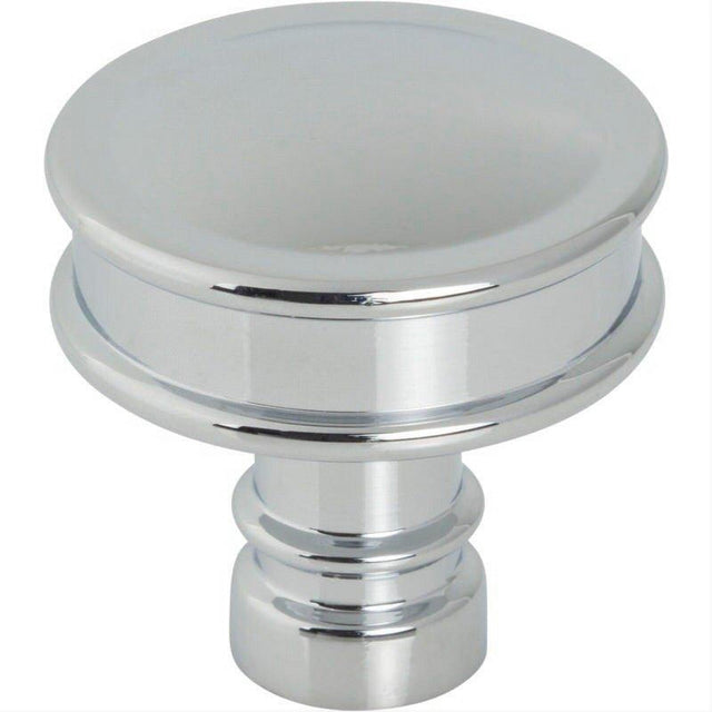 Top Knobs TK3140PC TK3140 Cranford Cabinet Knob 1 1/4 Inch Polished Chrome