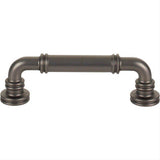 Top Knobs TK3141AG TK3141 Cranford Cabinet Pull 3 3/4 Inch (c-c) Ash Gray